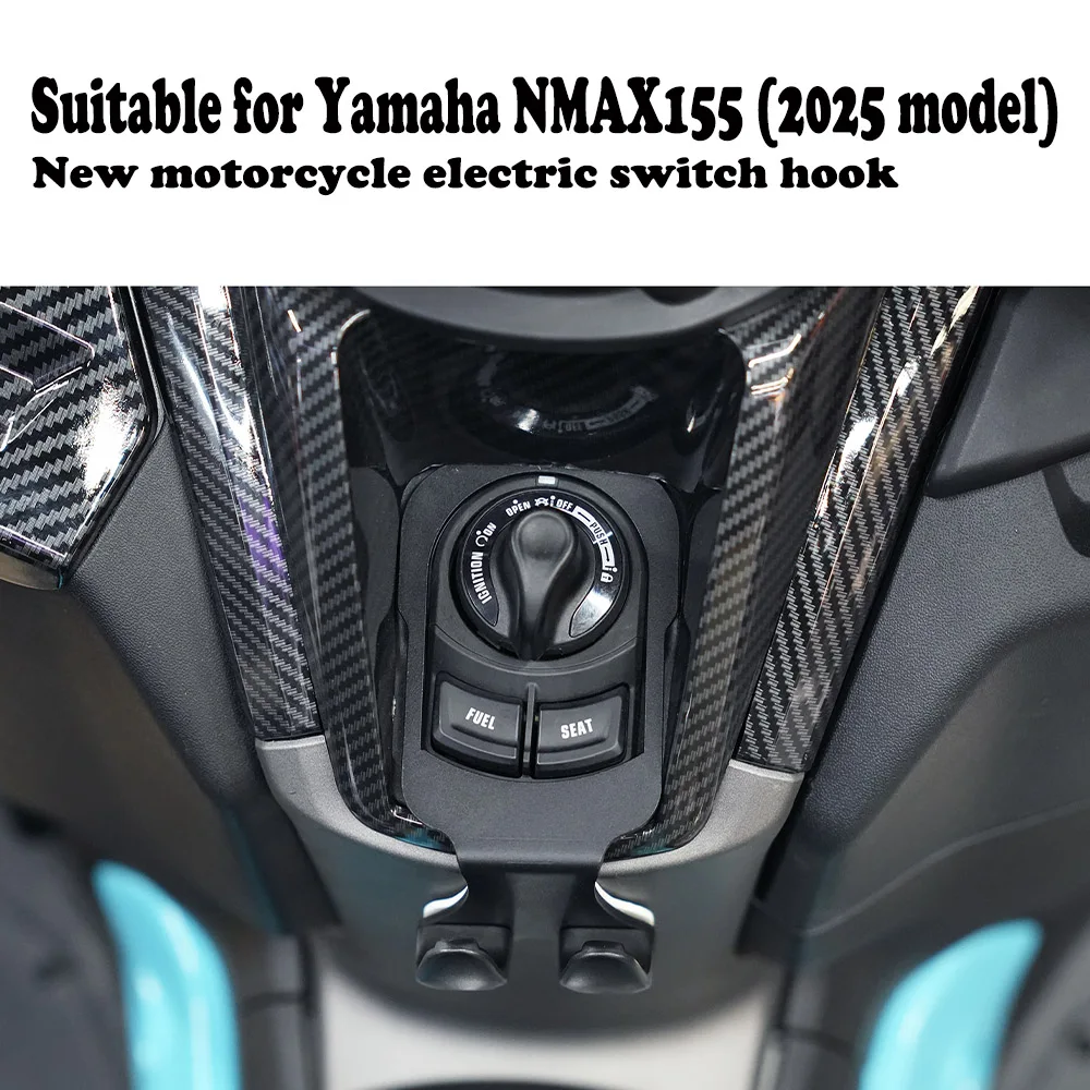New Arrival Motorcycle Scooter Ignition Switch Hook ABS Plastic Luggage Holder For Yamaha NMAX155 2025
