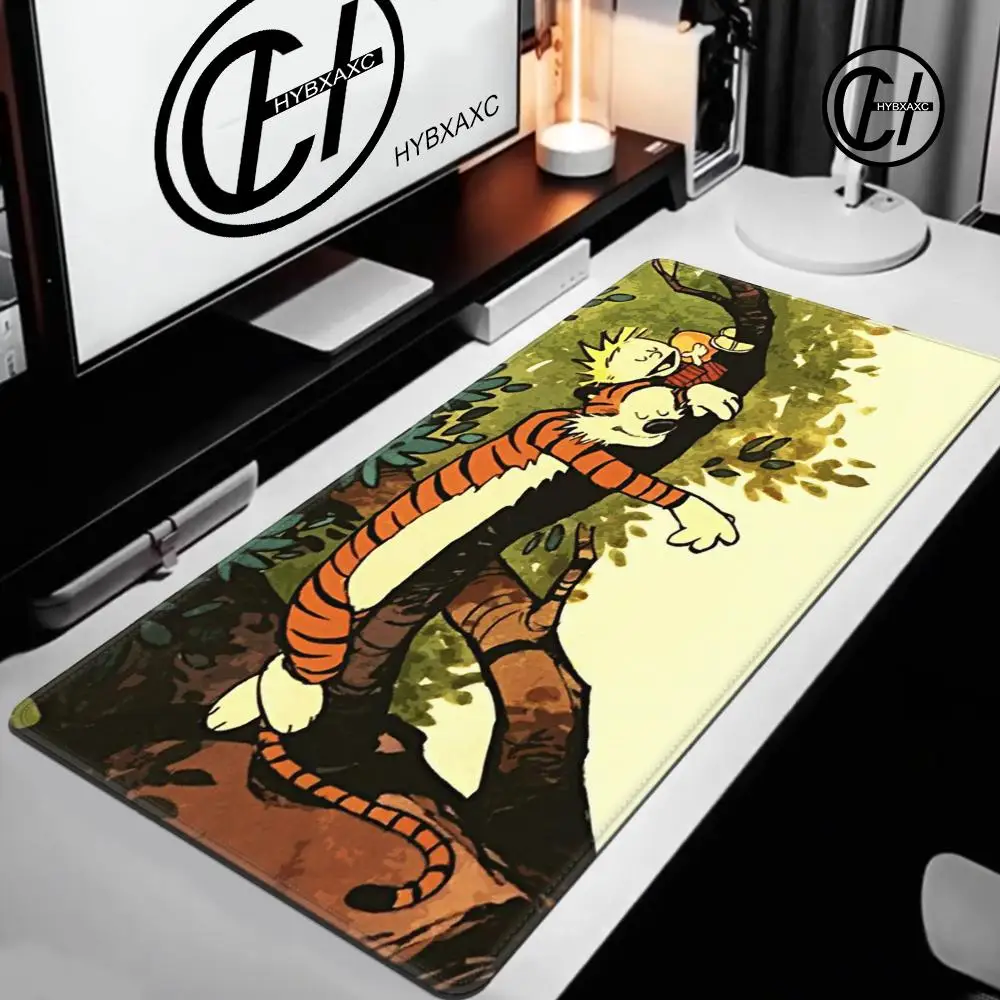 

Коврик для мыши Comic C-Calvin and H-Hobbes, компьютерный ноутбук, геймерский коврик, игровые аксессуары для ПК, настольные коврики
