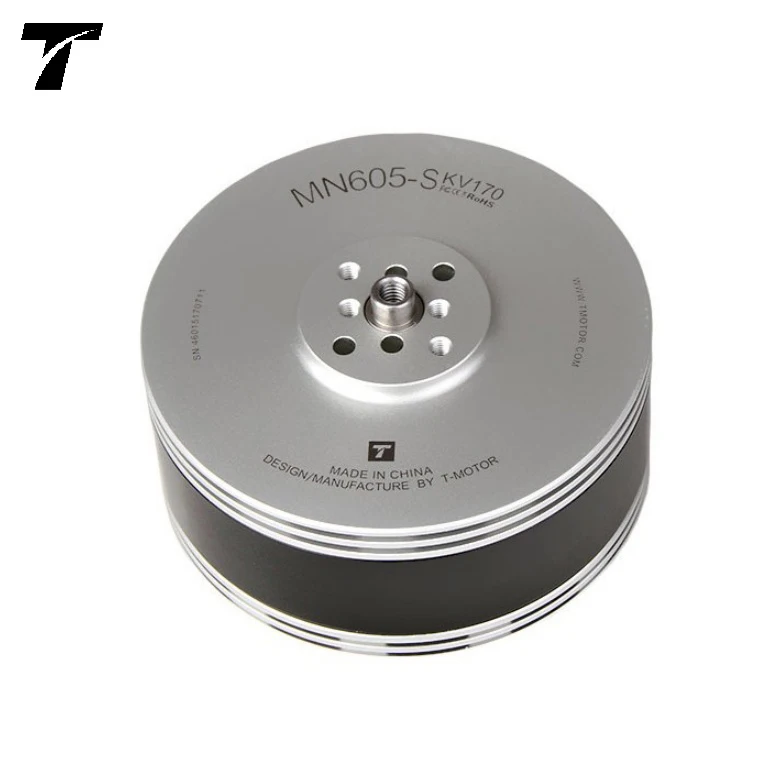 

T-MOTOR MN605-S KV170 KV320 6S-12S Professionnel Long Range Time Electric Water Proof Drone Big Motor