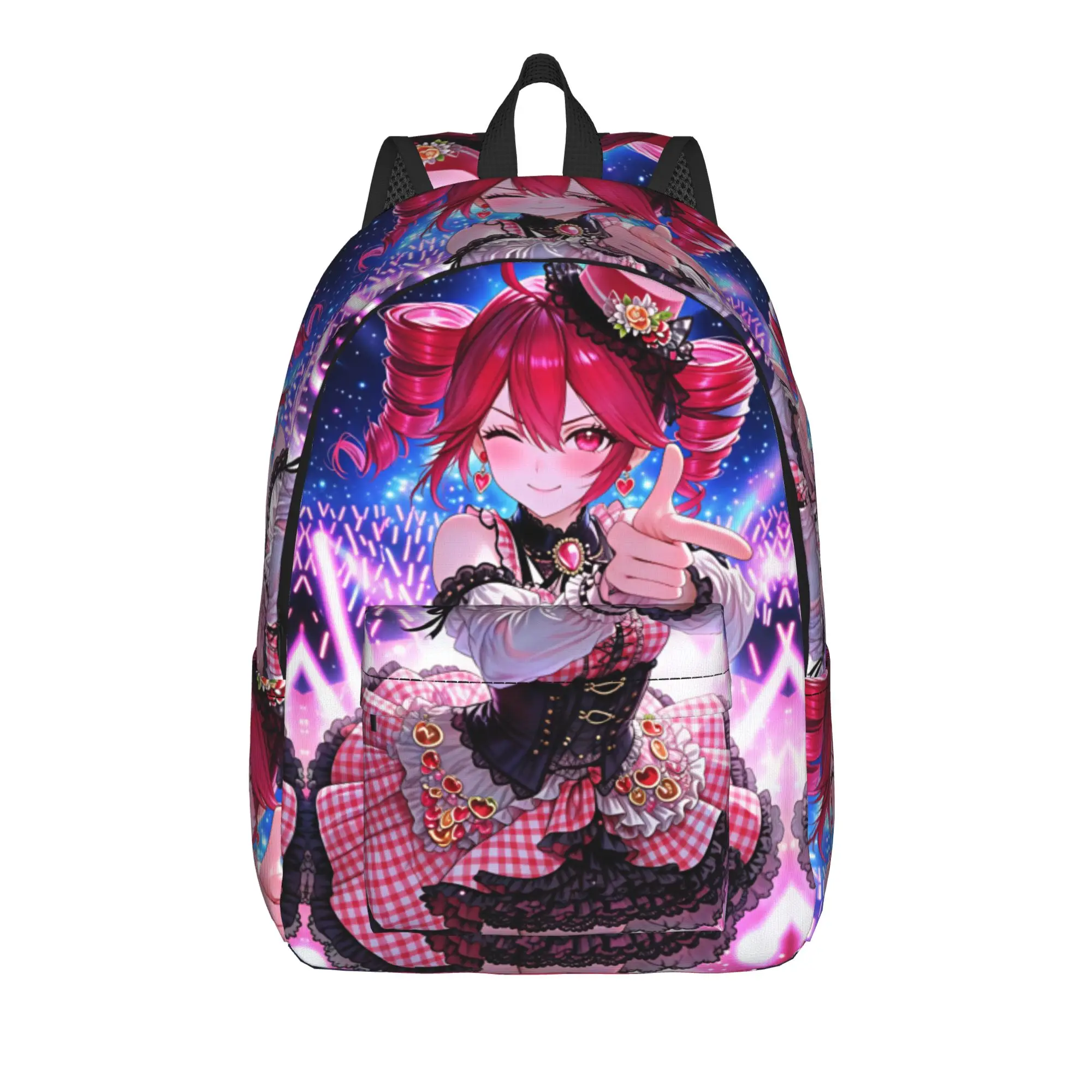 Cute Kasane Teto  Backpack  Trekking Backpacks Female Casual School Bags Custom Pattern Rucksack