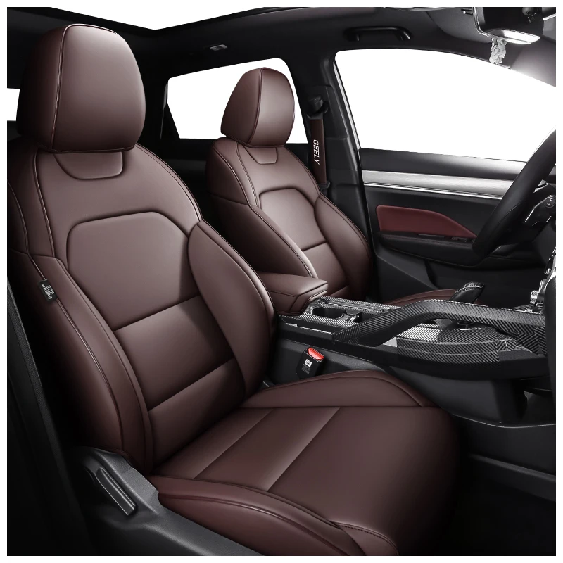 أغطية مقاعد السيارة المخصصة من البولي يوريثان لسيارة تويوتا كورولا ويش هايلكس بريوس RAV4 يارس كروس لاند كروزر 100 رايز ملحقات السيارات الداخلية #2