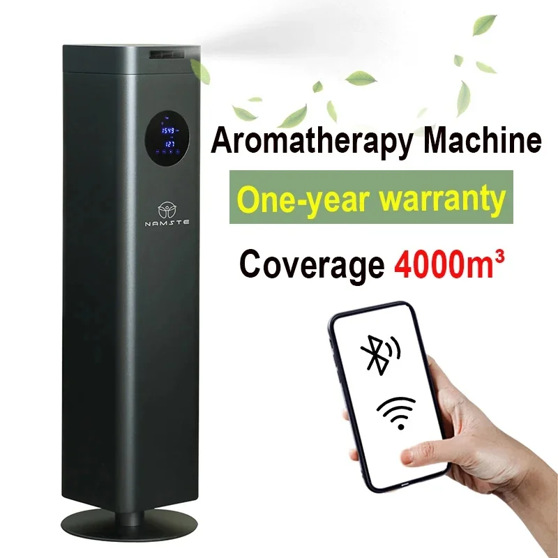 NAMSTE Electric Aromatic Diffuser Coverage 4000m³ Smart Bluetooth Essential Oils Fragrance Machine Home Hotel Scenting Device