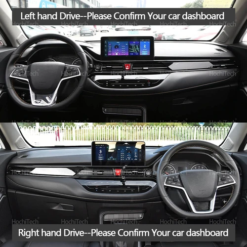 Imagen 2 del producto Cubierta de tablero para JAC Refine S4 JS4 SEI4 Sehol X4 2020-2023 2024, almohadilla para revestimiento de coche, alfombrilla Anti-UV, parasol, alfombra para salpicadero