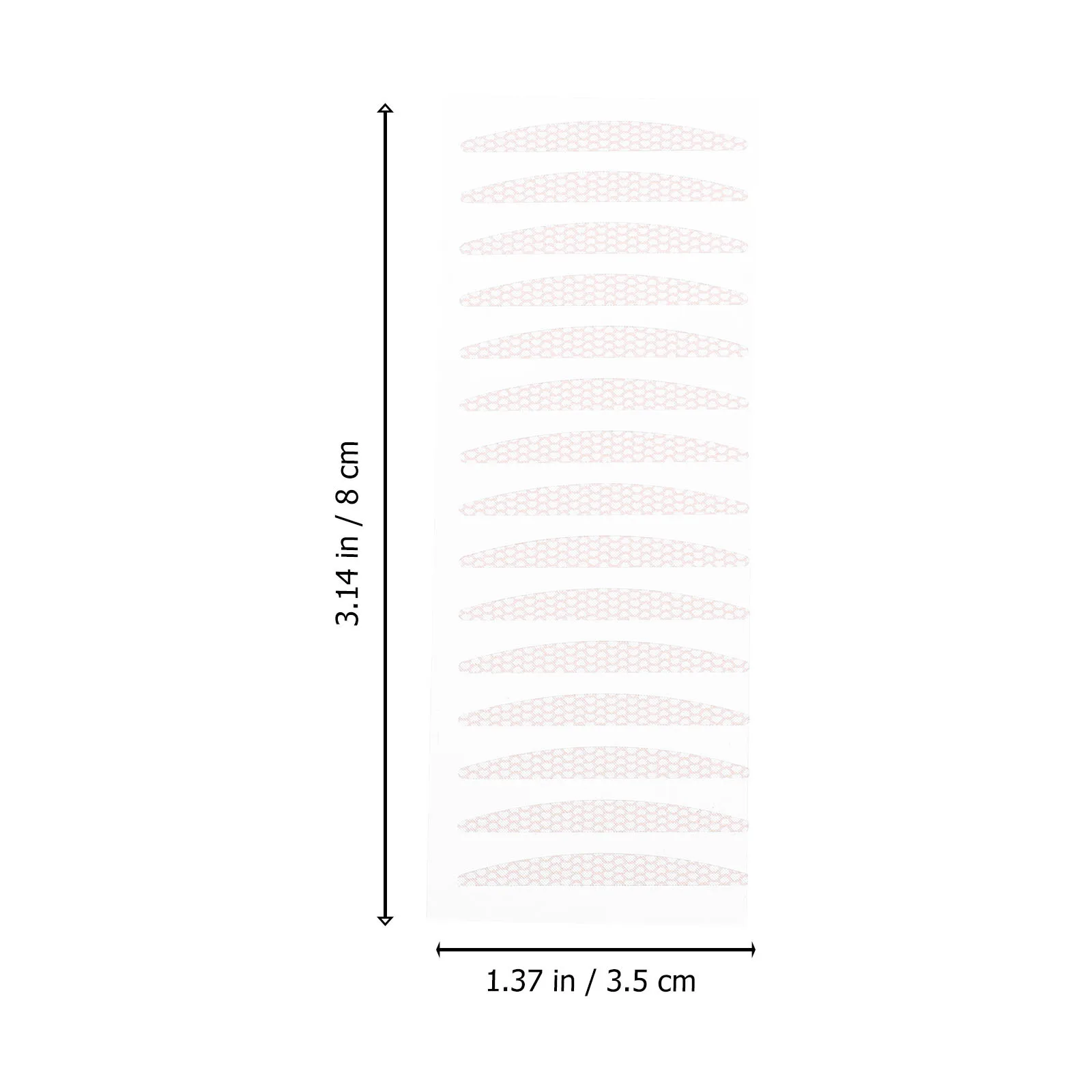 25 ورقة شرائط رفع الجفن غير المرئية ملصق جفن مزدوج نسيج ناعم التصاق قوي أداة ماكياج للاستخدام اليومي