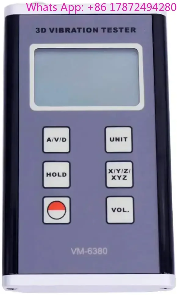 

Лидер продаж: 3-осевой пьезоэлектрический акселерометр-виброметр VM-6380 (VM6380) для измерения скорости в 3D-пространстве, диапазон 10 Гц~10 кГц