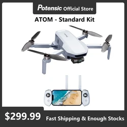 Potensic C0 2024 ATOM 3-Axis Gimbal 4K Drones Camera Professional Under 249g Max 6-KM for Adults and Beginners