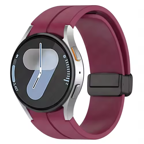 Magnetic Silicone Strap for Samsung Galaxy Watch 7 6 5 4 40mm 44mm 5Pro 45mm Band Bracelet for Galaxy Watch 6 4Classic 43mm 47mm - Image 17