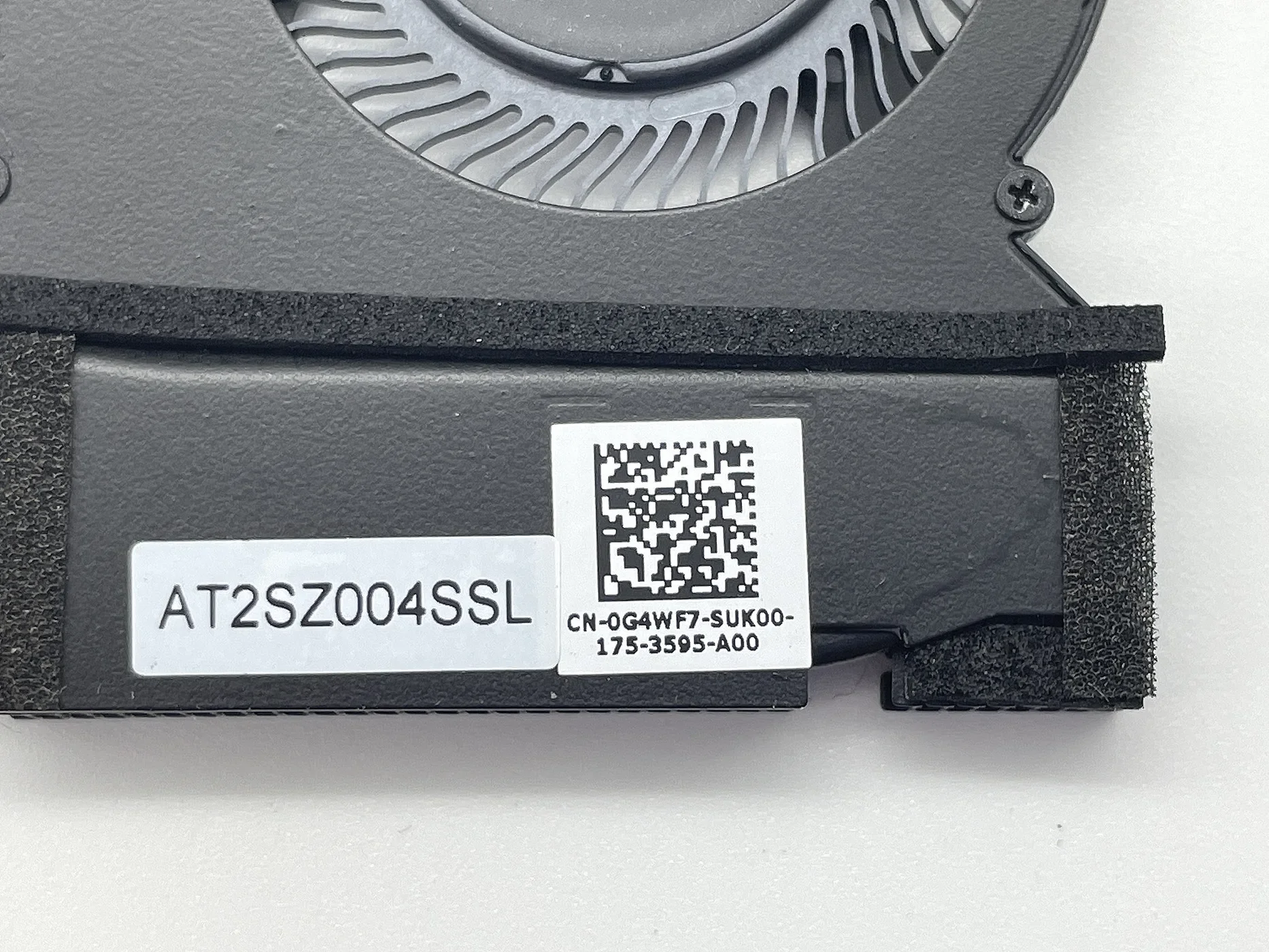 For Dell XPS13 9310 Heatsink Module Fan 0G4WF7 G4WF7