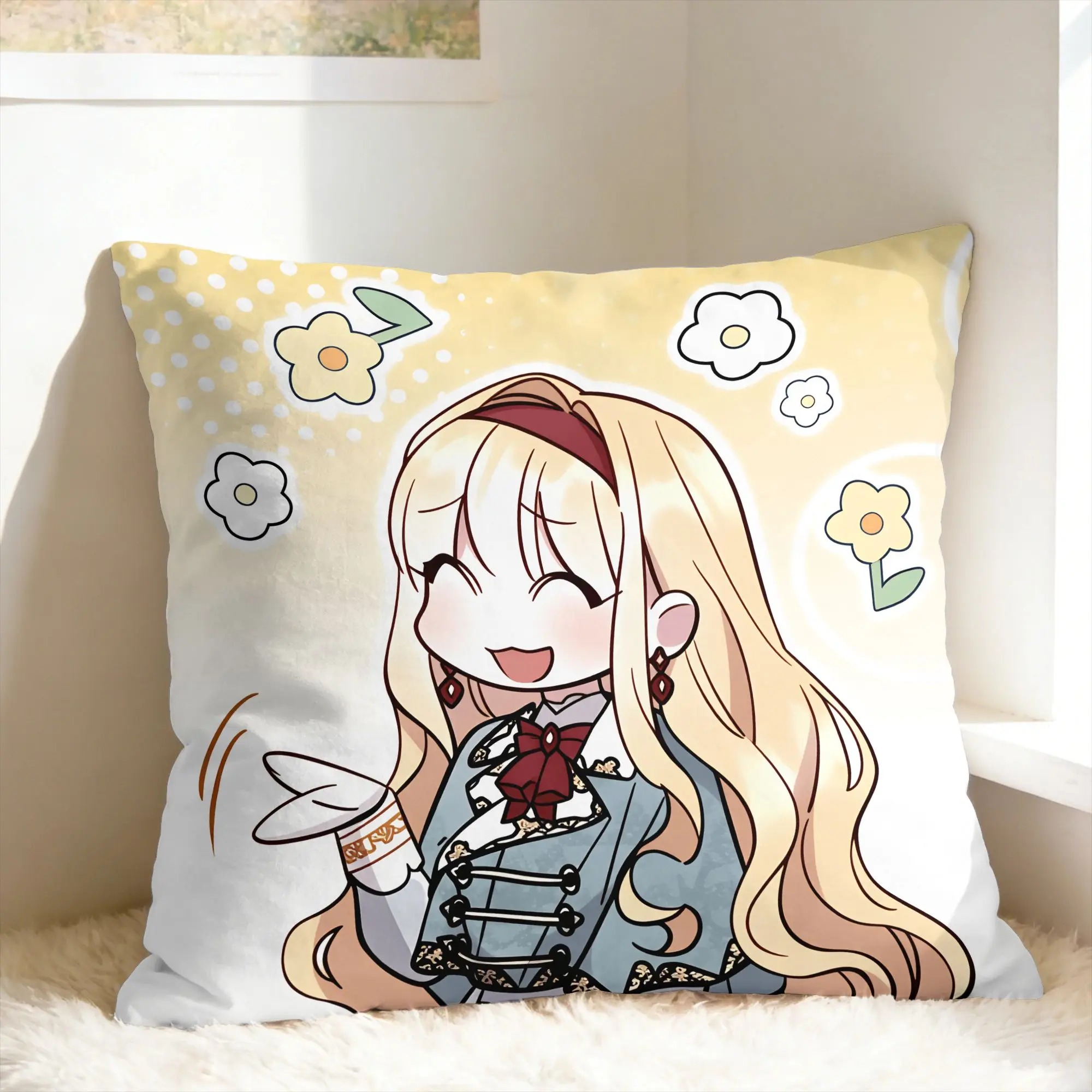 H-How To Win My H-Husband Over Pillow Case  Print Pillow Cover For Sofa Couch Bed Living Room Fashion Cushion Cover