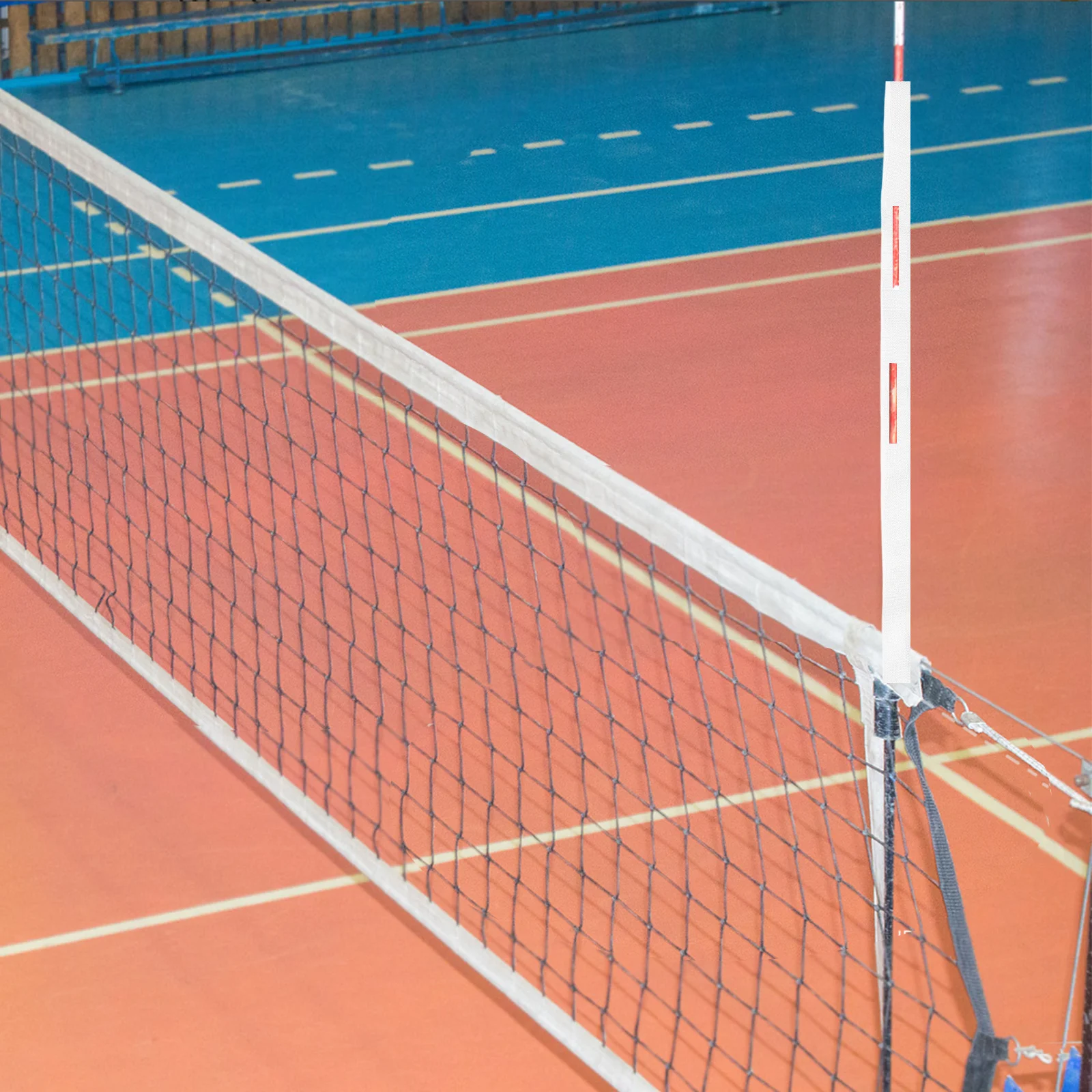 

Volleyball Marking Tape White Durable Net Zone Tape for Indoor Outdoor Training Hitting Practice Aid Setter Equipment