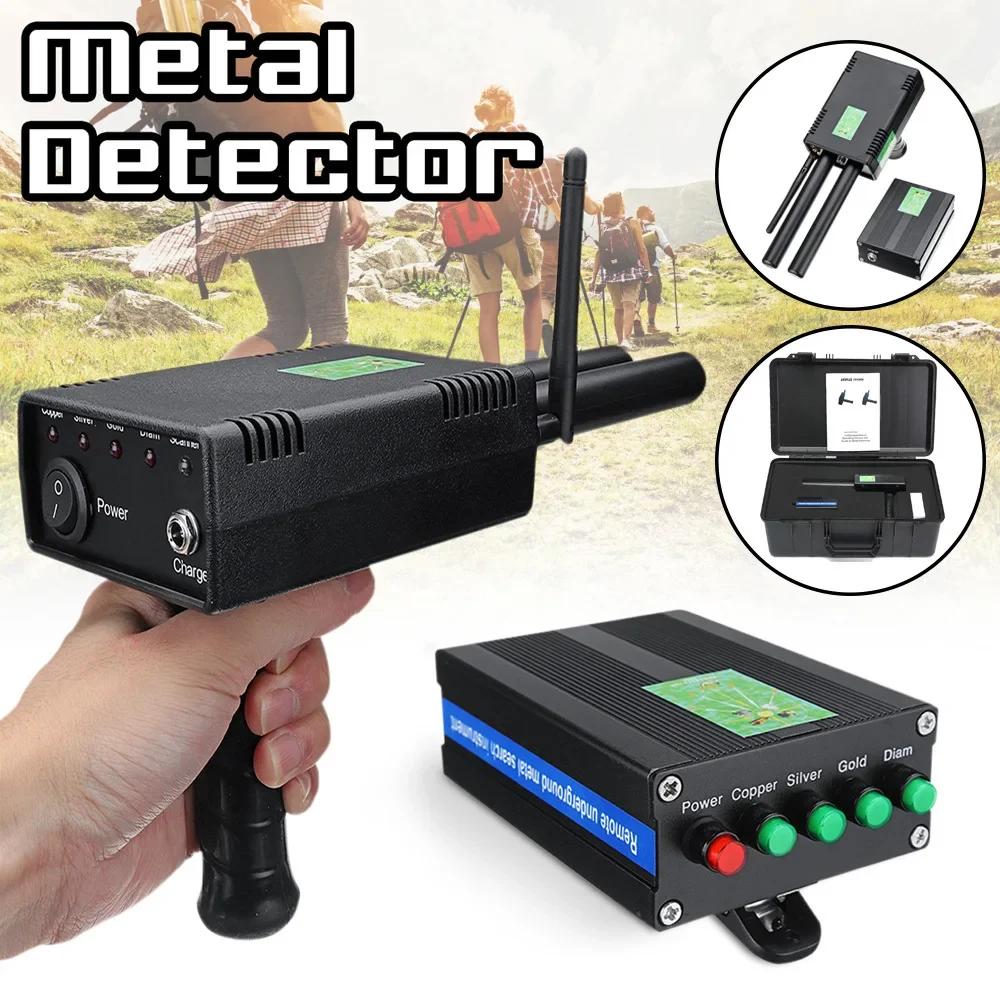 Remote location underground metal detector AKS Plus updated Texa God detects gold, silver, copper and precious stones