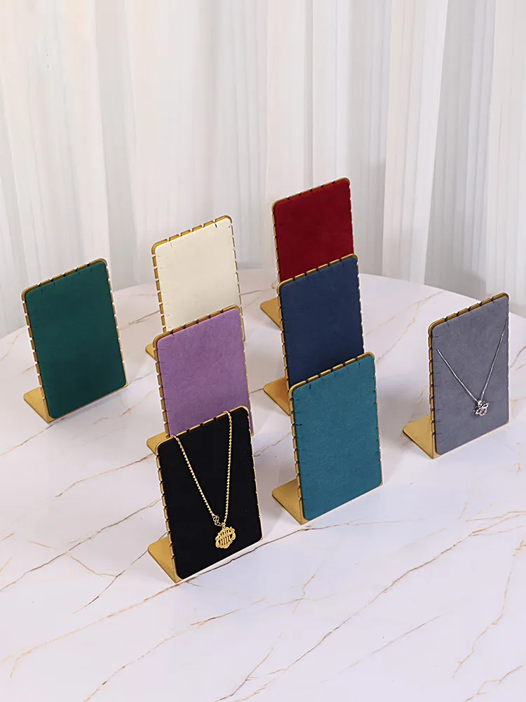 Necklace Jewelry Display Stand Jewelry Organizer Holder Case Rack Necklace Showcase Holder