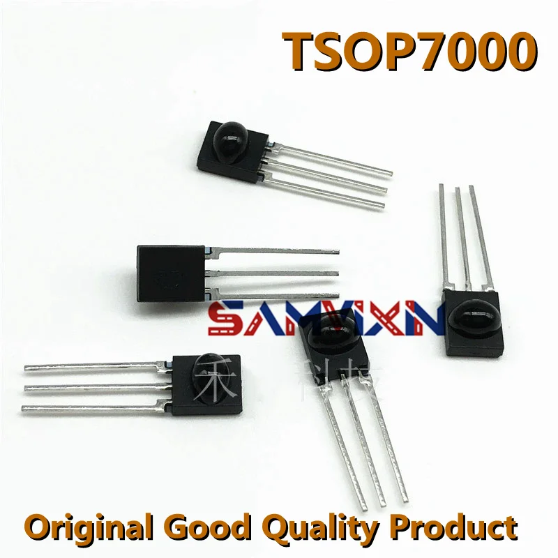 TSOP7000 (5-50pieces) DIP Infrared receiver 455KHZ receiving range 20M ,Original NEW In Stock