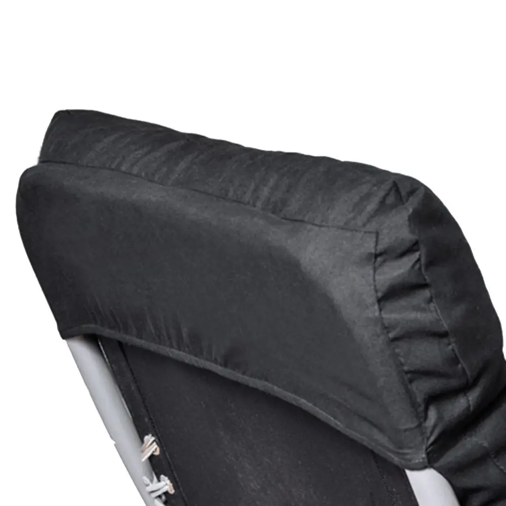 Brushed Fabric Recliner Chair Cushion Tufted Surface Soft Padded Filling Rocking Chair Cushion Secure Tie Straps