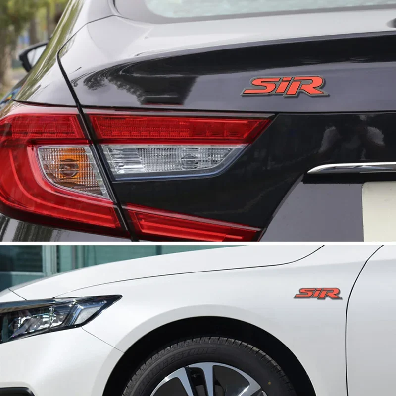 

3D-наклейки и эмблемы SIR для автомобилей Honda FIT, Accord, Civic, Ferio, EG6, Stream, для заднего багажника, аксессуары для авто