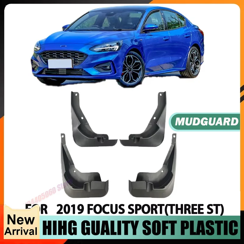 For 2019 Ford Focus Sedan TS Car Front and Rear Wheel Special Fender Splash Retort Suitable