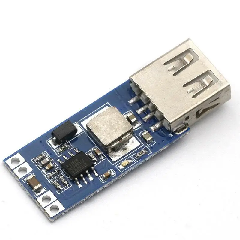 1Pcs 9V 12V 24V To 5V 3A USB Step-down Voltage Regulator Module DC-DC Converter Phone Charger Car Power Supply Module 9V 12V