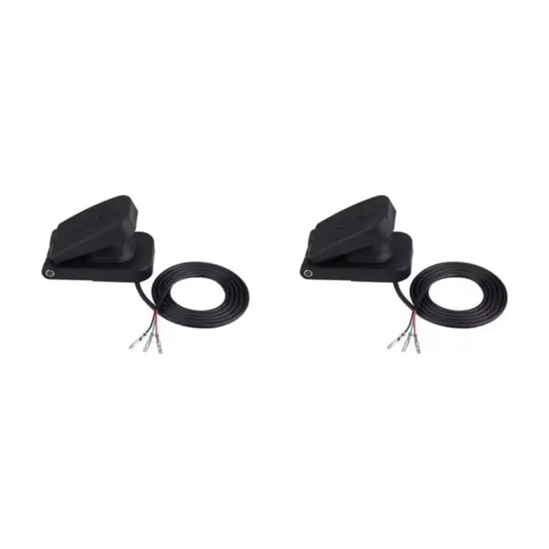 NEW HOT In Stock-Throttle Speed Control Pedal 2Pcs For Electric Tricycle Brake Foot Accelerator For Electric Car Scooter Boat Mi