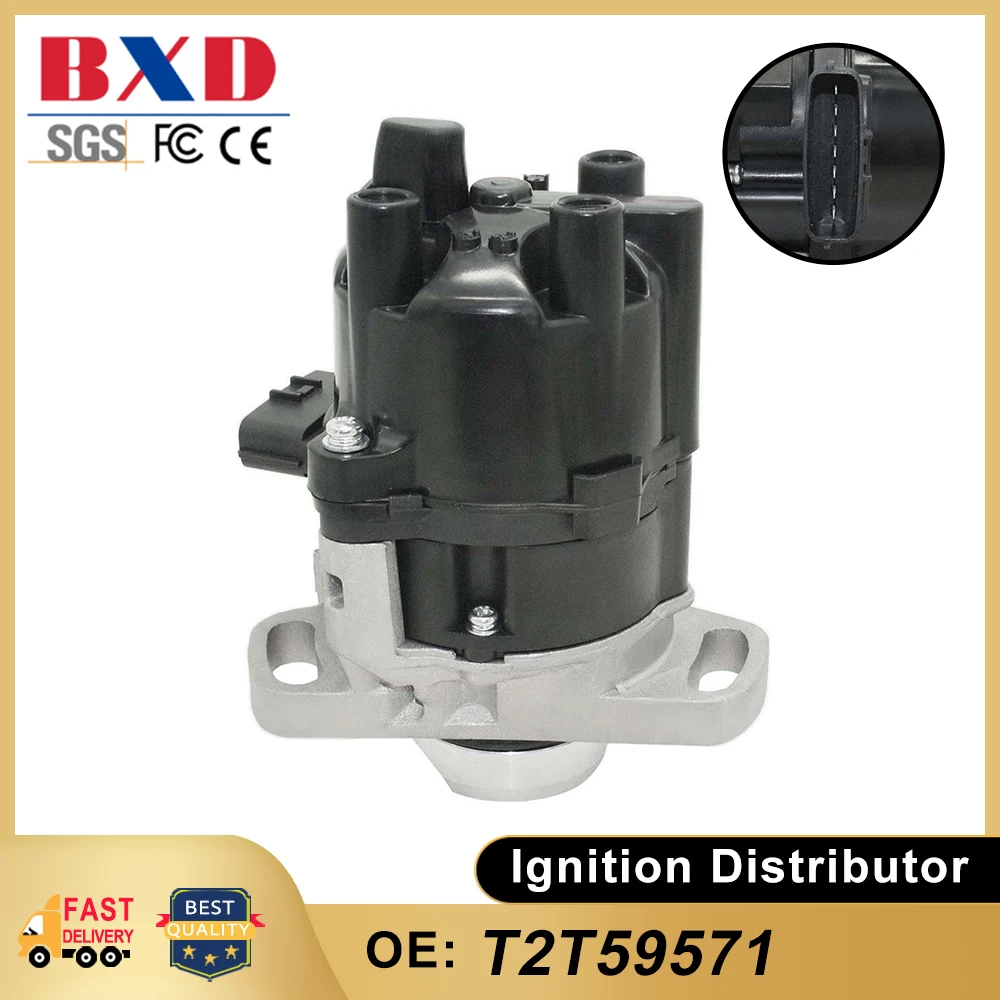 Ignition Distributor T2T59571 for Mitsubishi 4G13 Colt GLX 1.3L MD326164 MD339759 Car Accessories Auto Parts High Quality