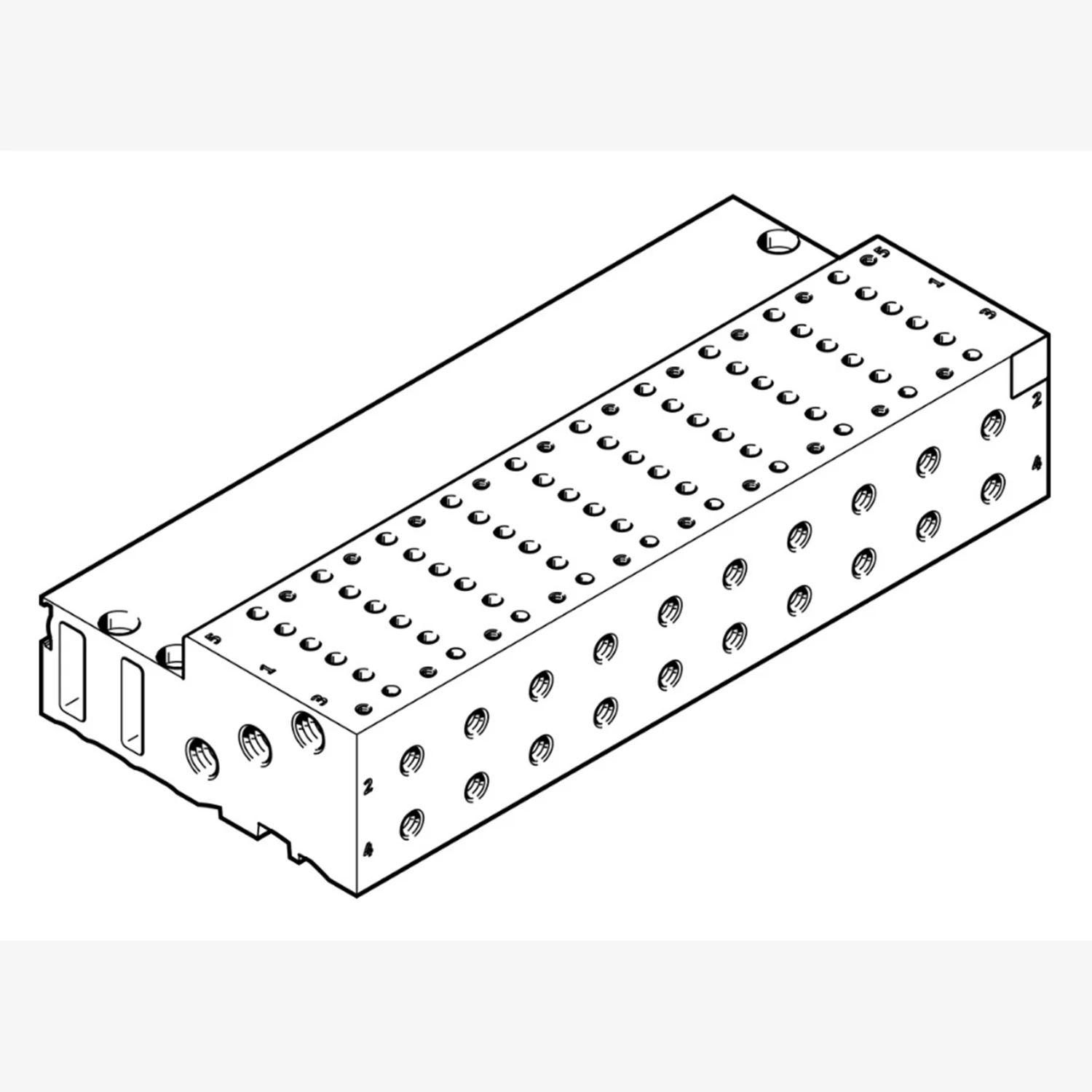 FESTO MHA2-PR10-5-M5 525131 Manifold New