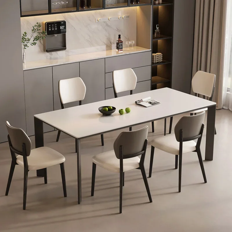 Italiano Designer Dining Table Living Room Unusual Simple Classic Dining Table Office Waterproof Esstische Kitchen Furnitures