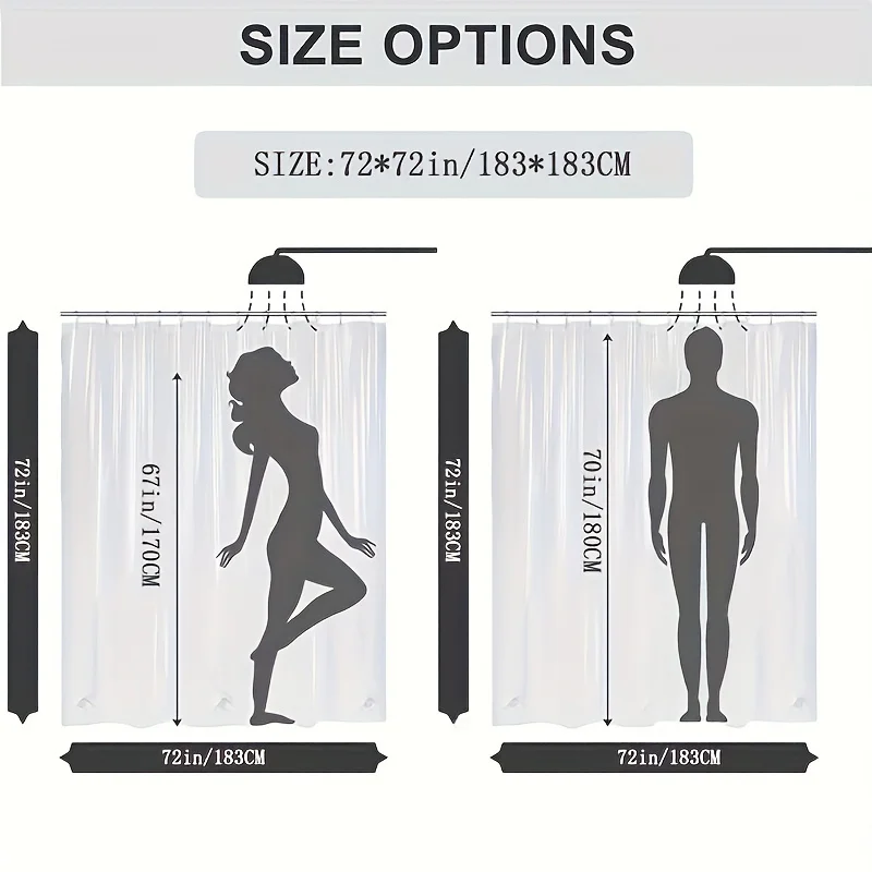 Badezimmer-SetEnsemble de Rideaux de Douche Highland Cow Rideau à Nakonilles, Thème Njtail, pastChev, Polyester,