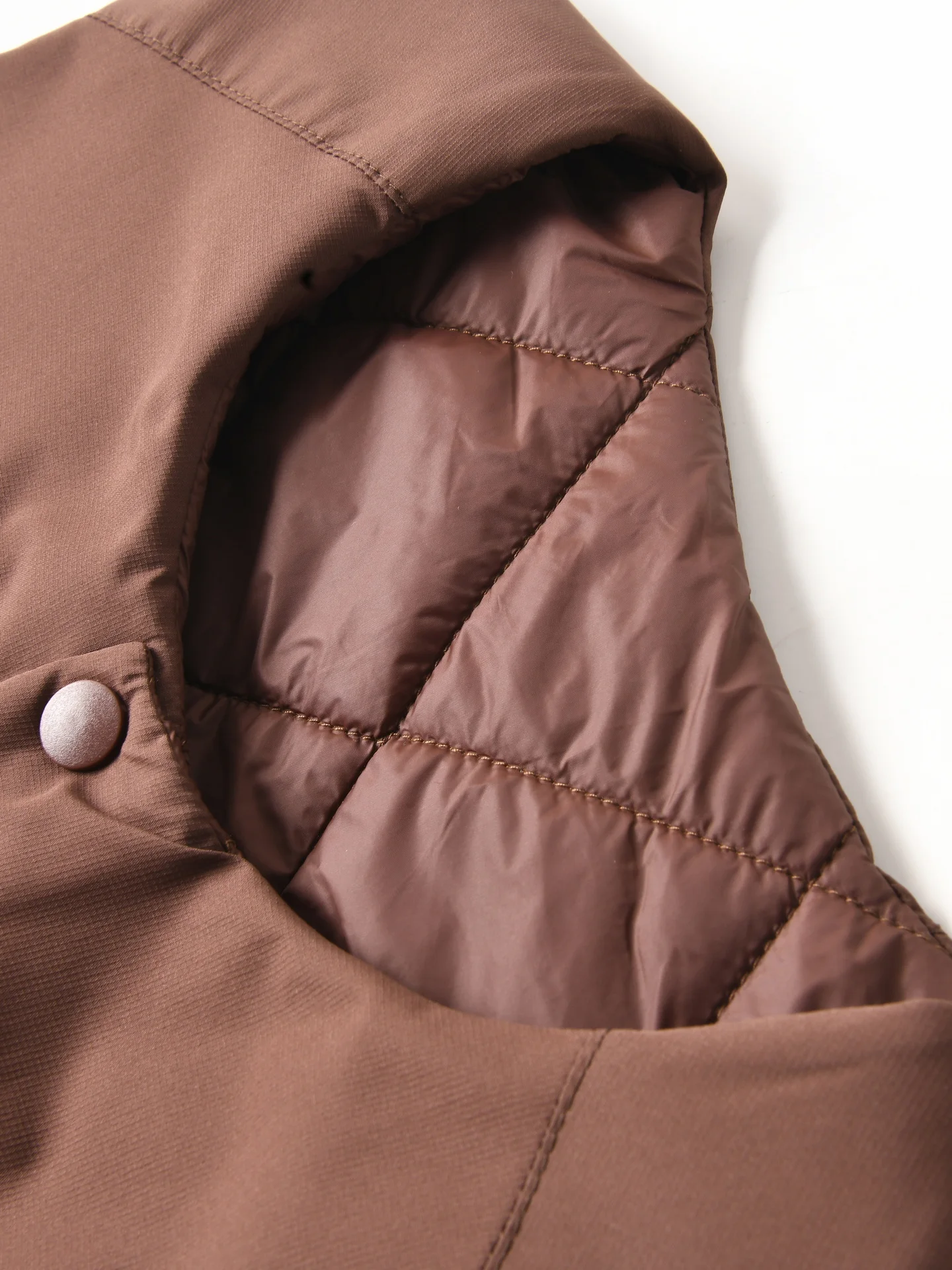 New Outdoor Windproof Lightweight Warm Loose Casual round Neck Two-Sided Wear Cotton Vest Men Women Autumn Winter Vest Jacket