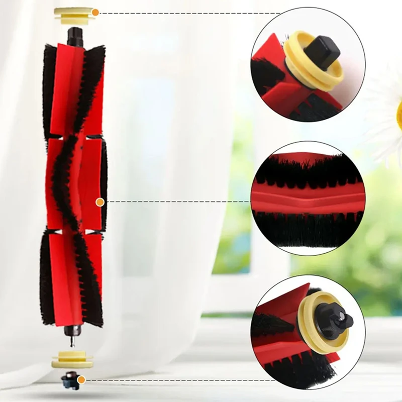 BAAN-2 Set For Roborock S6 Pure S6 E4 S4 Max S6 Maxv S5 S5 Max S4 E2 E3 E5 E20 E25 E35 Main Side Brush Hepa Filter Mop Cloth