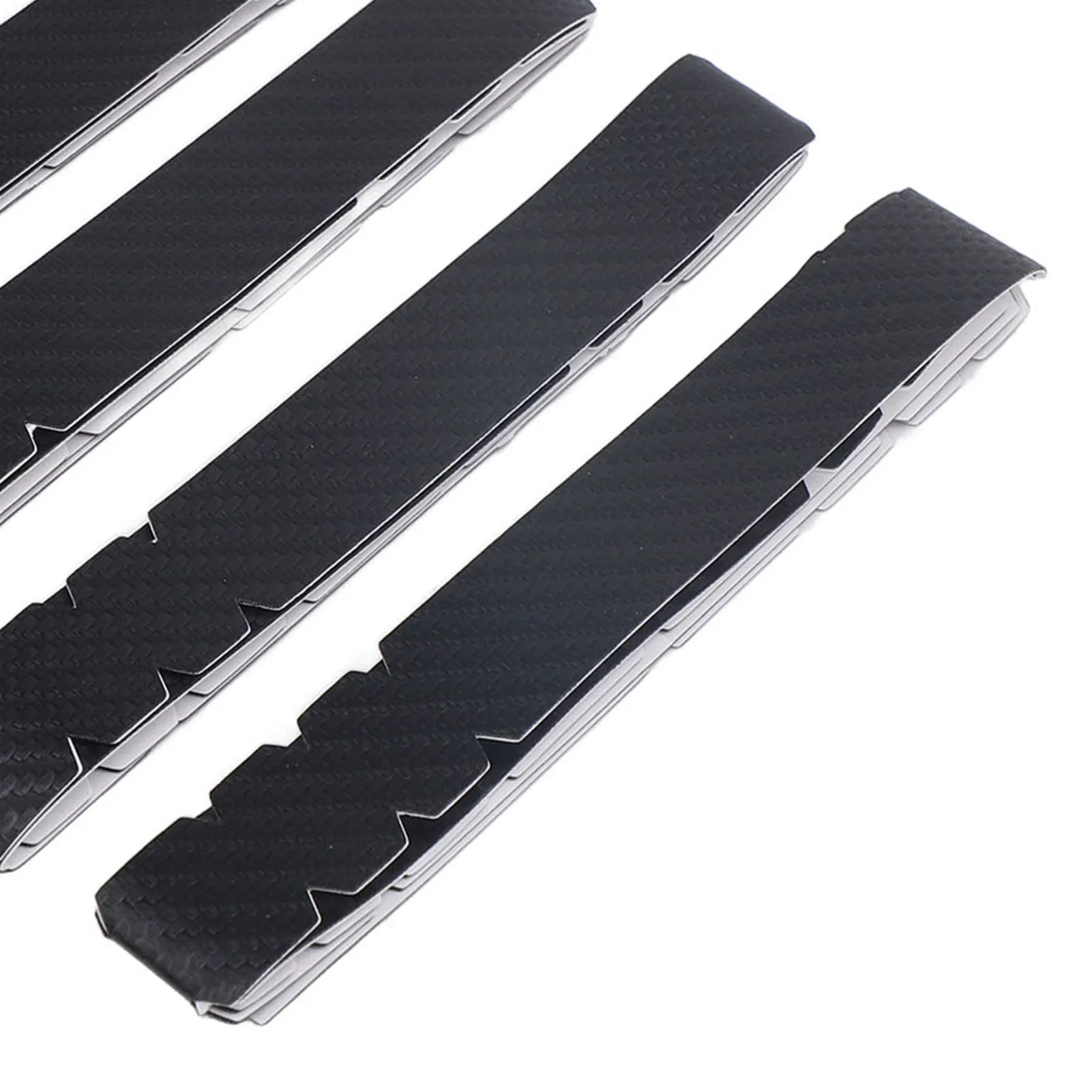 5PCS Pickleball Paddle Edge Tape 21mm PU Serrated Pickleball Paddle Head Frame Protector Edge Guard Fit Perfectly Curved Edges