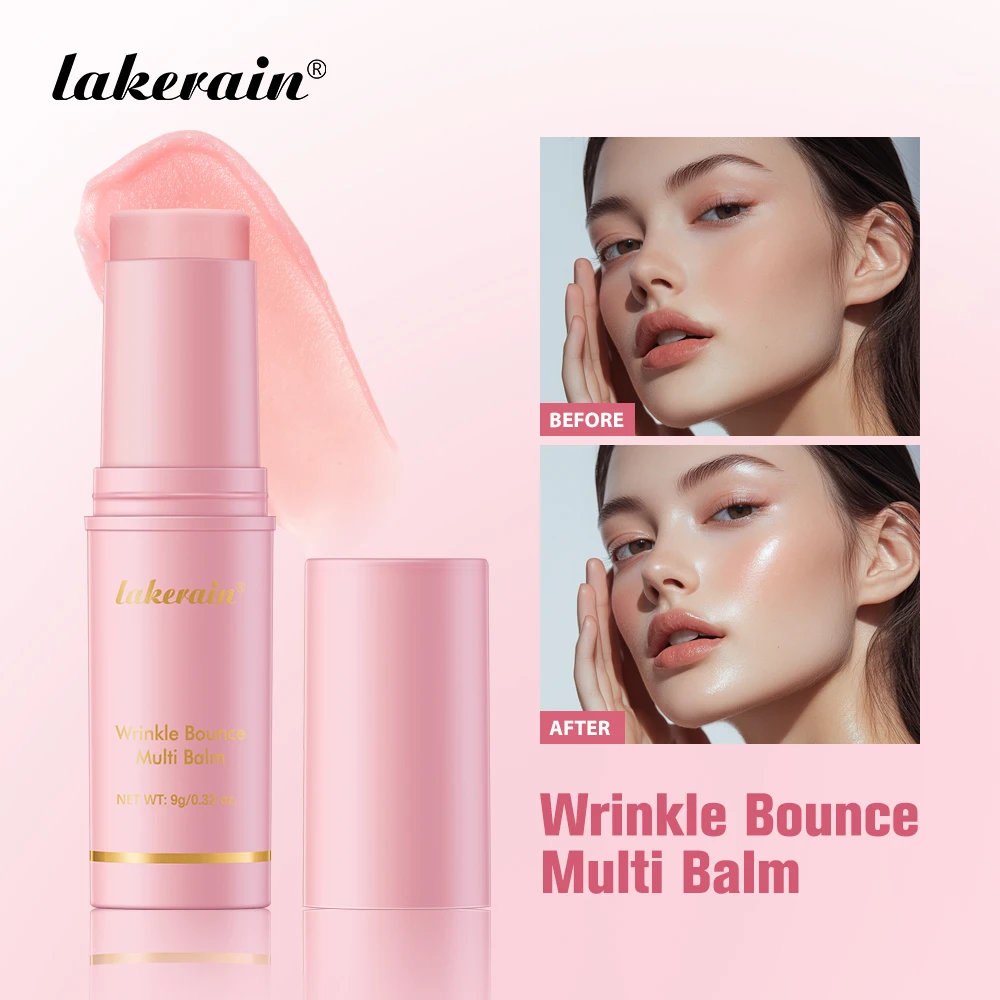 9g Korean Moisturizing Balm Extract Deep Hydrating Facial Skin Multi-functional Pink Balm Stick Skin Care Makeup Base Products