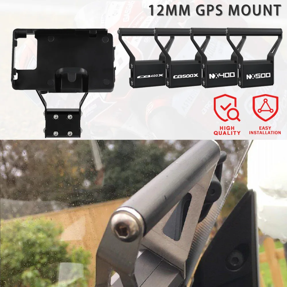 

2026 2025 New Motorcycle GPS Mounting Bracket Accessories For Honda CRF1000L Africa Twin CB400X CB500X NX400 NX500 2023 2024