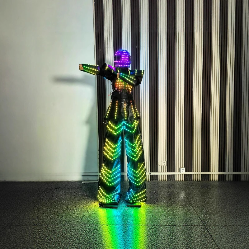 

Светодиодная светящаяся одежда в стиле фэнтези, женская одежда для танцевальных выступлений, бар, КТВ, атмосфера, винный реквизит, костюм для косплея