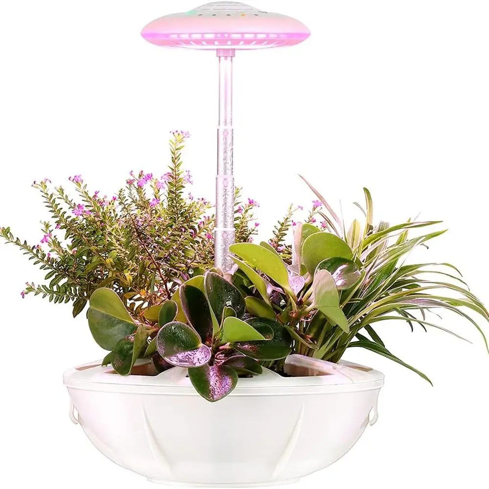 

Крытый гидропонный садовый комплект трав со светодиодной подсветкой и интеллектуальной панелью управления для легкого проращивания растений и роста растений