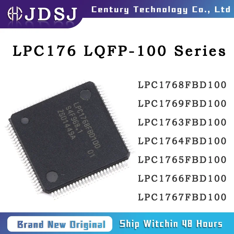 

LPC1768FBD100 LPC1769FBD100 LPC1763FBD100 LPC1764FBD100 LPC1765FBD100 LPC1765FBD100 LPC1767FBD100 Brand New Original Chip