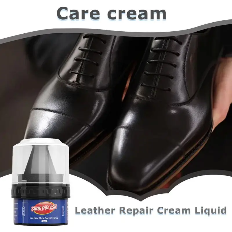 Leather Shoe Repair Cream 50ml Car Leather Care Cream Leather Maintenance Cream Car Leather Conditioner Interior Cleaner For