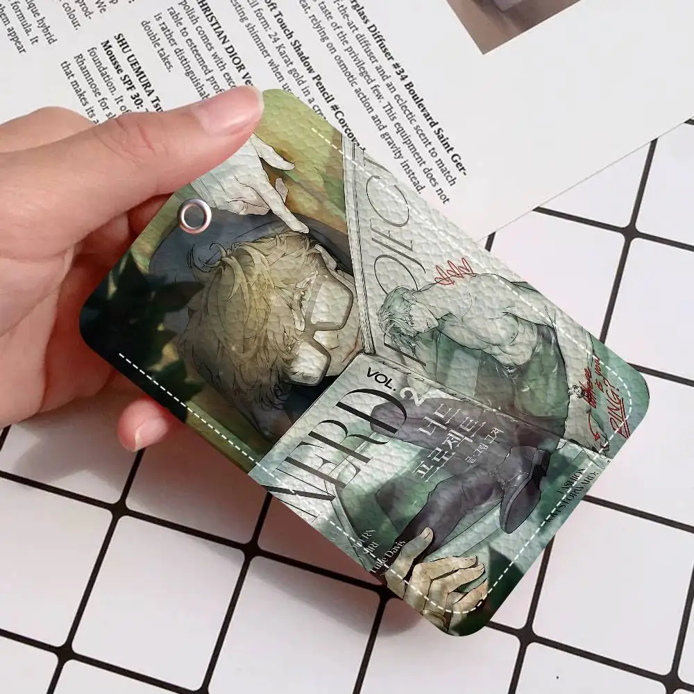 Nerd Project Bl Anime Access & Meal Card حامل المفاتيح الائتمان معرف البنك بطاقة واقية المفاتيح قلادة الموضة #6