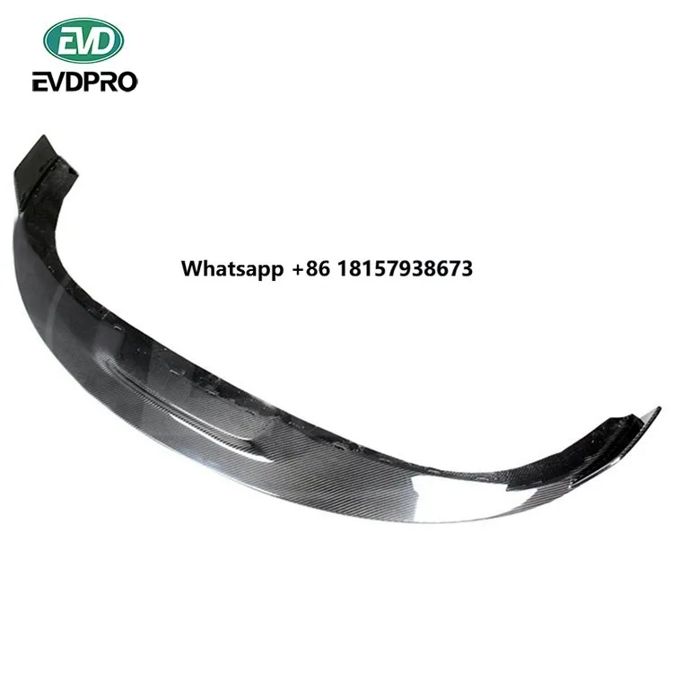 

For Porsche Taycan 4S 2020-2022 Od Style Dry Carbon Fiber Front Lip