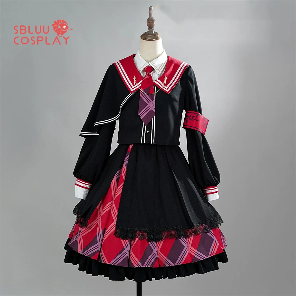 

SBluuCosplay Nikaido Hiro Cosplay Costume R Quality Wig JK Suit Outfit Skirt Headwear Halloween Carnival Party Suit