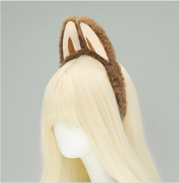 Kawaii Monster BB Stirnband Cosplay Bubu Teufel Baby Plüsch Ohr Haarband Niedliche Elf Ohr Gesicht Waschen Kopfschmuck Freund Geburtstagsgeschenke – Detail 8