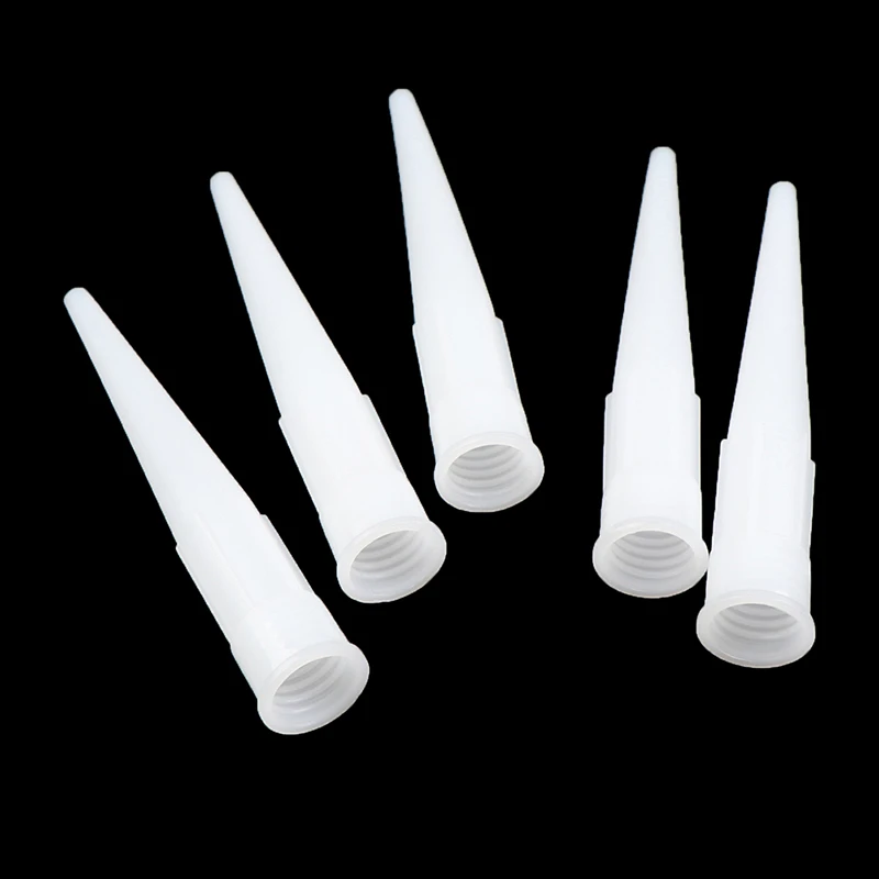 20pcs Universal Caulking Nozzles Glass Glue Nozzles Sealant Silicone Gun Mouth