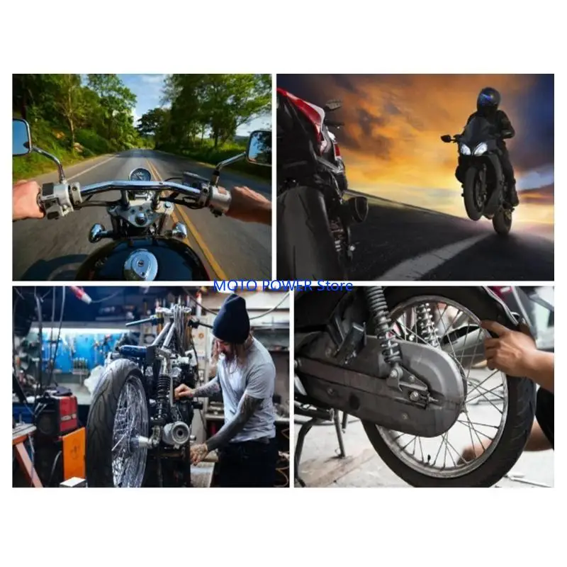 G7nd دراجة نارية مقاومة للطقس آمنة مضاد للسرقة مع مركز معدني معزز TSMT15 MT15 التوافق