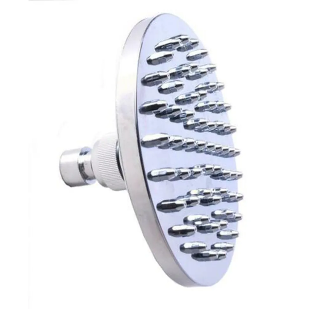 Silver Shower Head Top ABS Bath Chrome High Pressure Overhead Rain Rainfall Shower Head Brand New High Quality