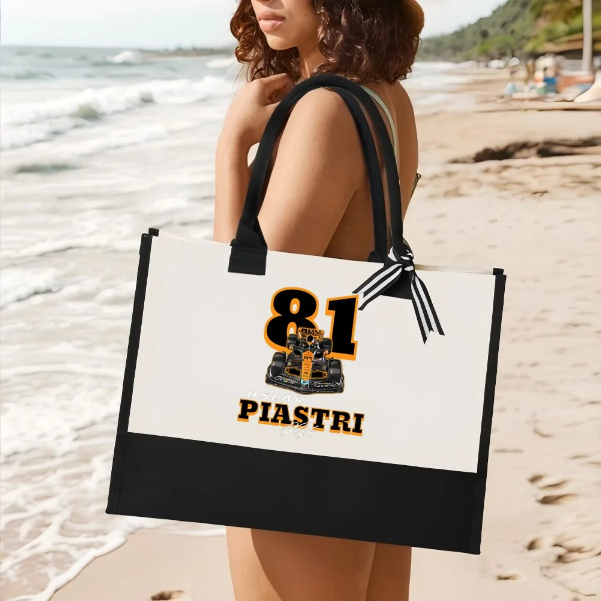 ملصقات شعار أوسكار بيستري للبيع 2026 وصل حديثًا موضة عملية واسعة وقابلة لإعادة الاستخدام حقيبة حمل نمط طباعة 2 نغمة ثقيلة