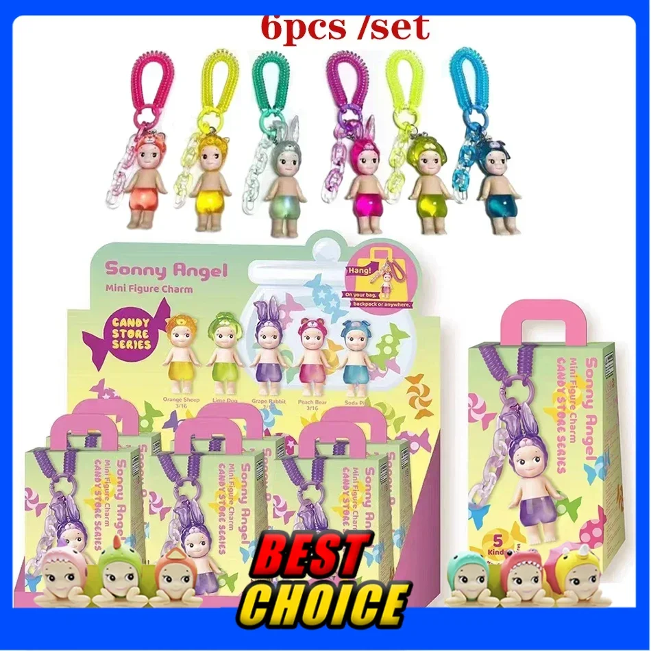 

Sonny Angel Doll Candy House Series Blind Box Adorable Doll Keychain Pendant Fashionable Handmade Female Birthday Present