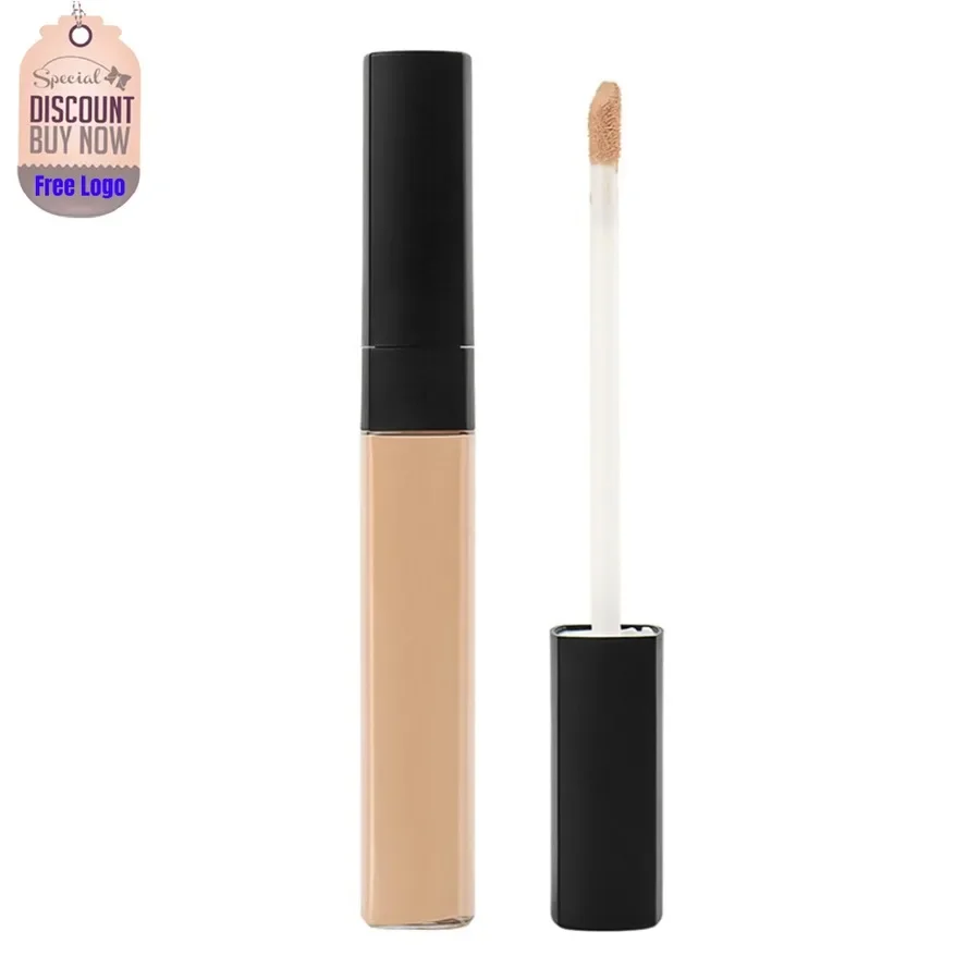 Private Label 6colors Square Tube Liquid Concealer Long Lasting Full Coverage Brightening Cover Black Circles&ance Makeup Bulk