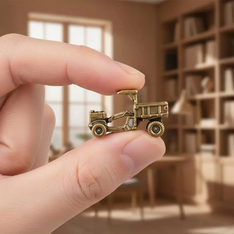 Figure Home Decor Engineering Vehicle Mini Ornament Excavator Truck Micro Landscape Desktop Decoration