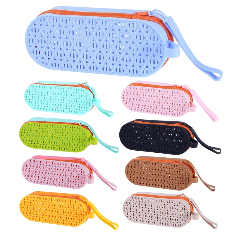 Silicone Swimming Glasses Organizer Protector Soft Glasses Case Swimming Gear Breathable Glasses Protector Student Products