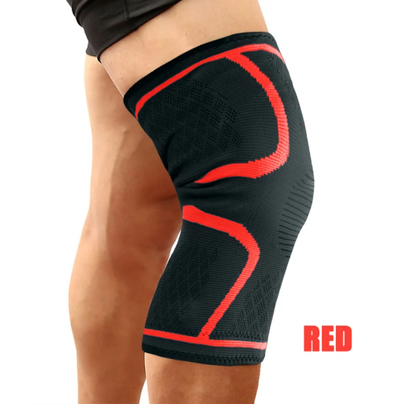 1 Stück Unisex-Kniebandage, geeignet für Laufen, Wandern, Outdoor-Fitness, Radfahren, atmungsaktive Sport-Kniebandage