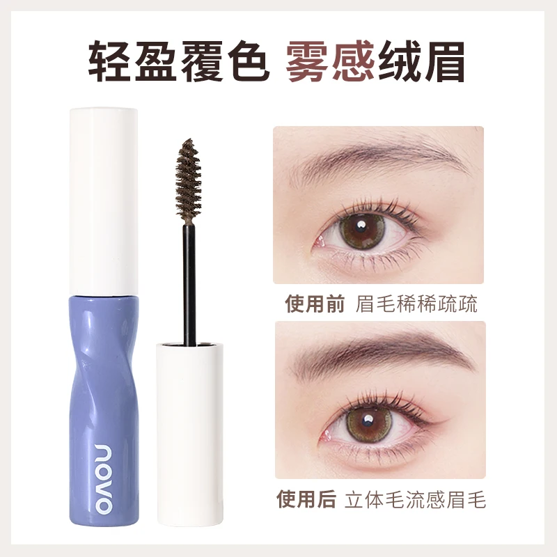 3 Colors Eyebrow Dyeing Cream Setting Eyebrow Gel Waterproof Long Lasting Eyebrow Enhancer Cream Natural Mascara Tint Makeup