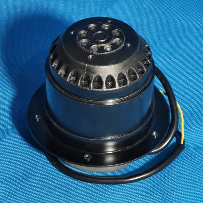 Outer rotor centrifugal fan motor, rear tilting fan motor, 380V, single motor head, 220V